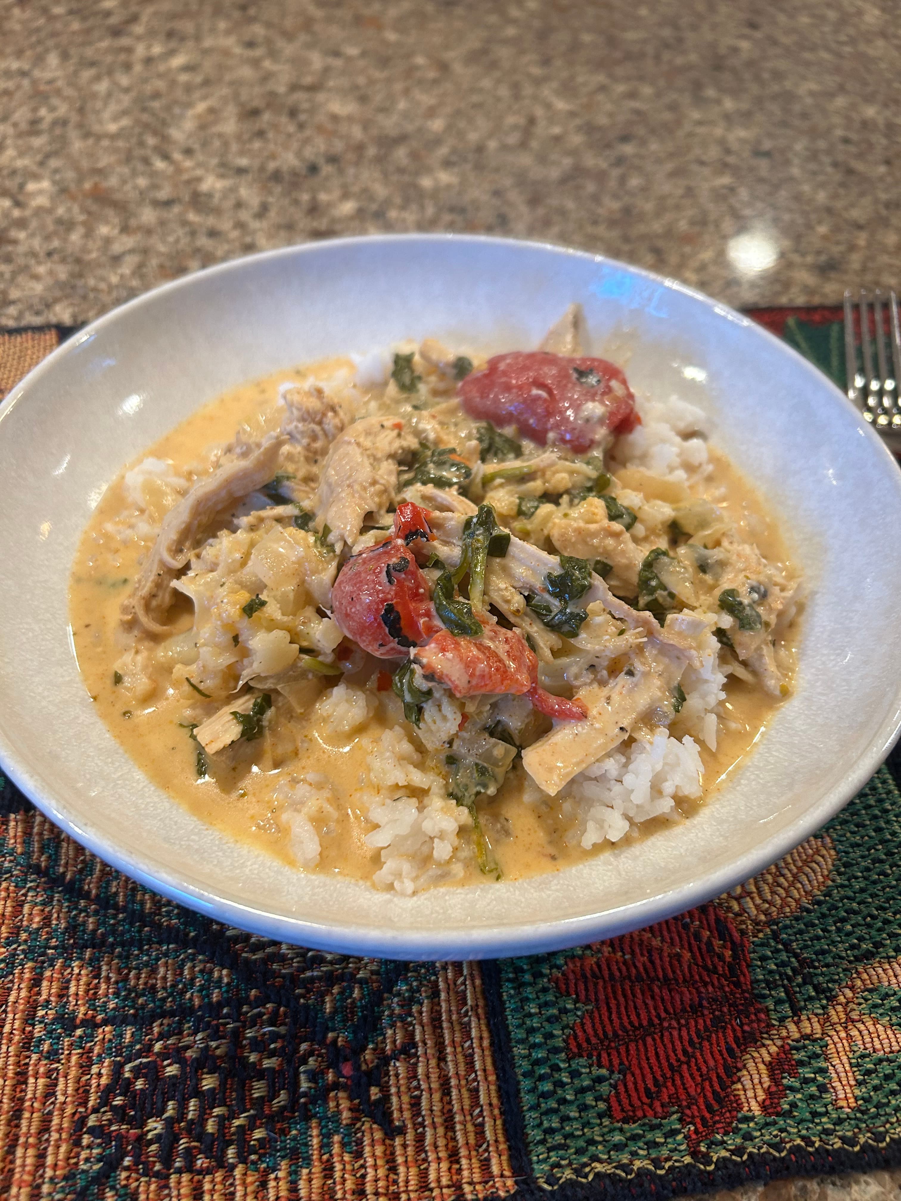 Creamy Feta & Roasted Red Pepper Chicken